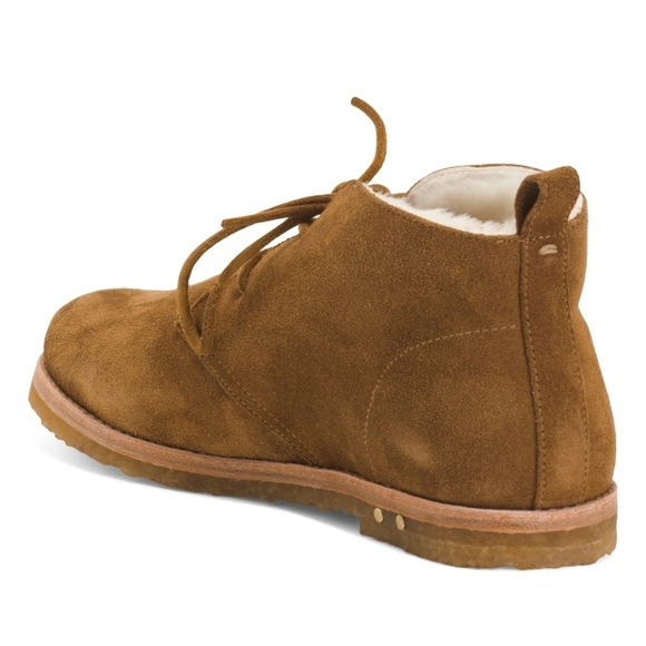 🔹️BEEK🔹️ Chestnut Made In mexico Suede Goose Women Boots - Picture 3 of 4